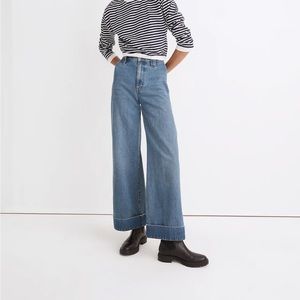 Madewell The Perfect Vintage Wide-leg Jean in Traymore Wash